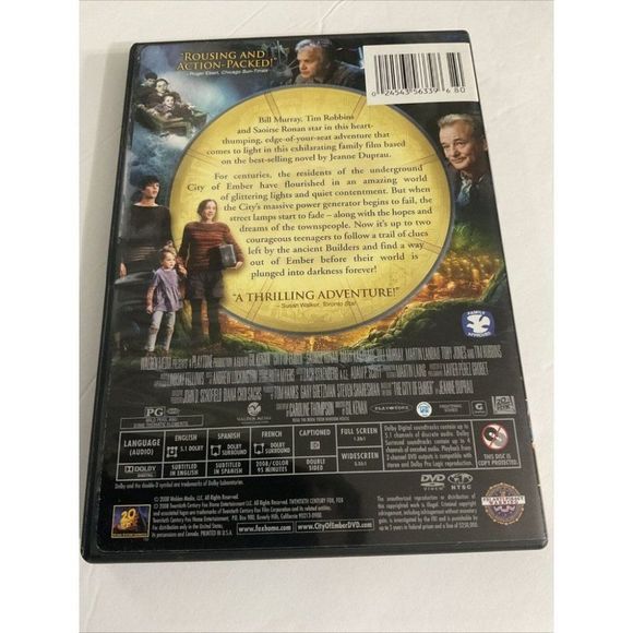 City of Ember by Gil Kenan DVD Bill Murray Very Good - Picture 6 of 7